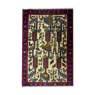 Tapis persan fait main bakhtiar 120x80cm