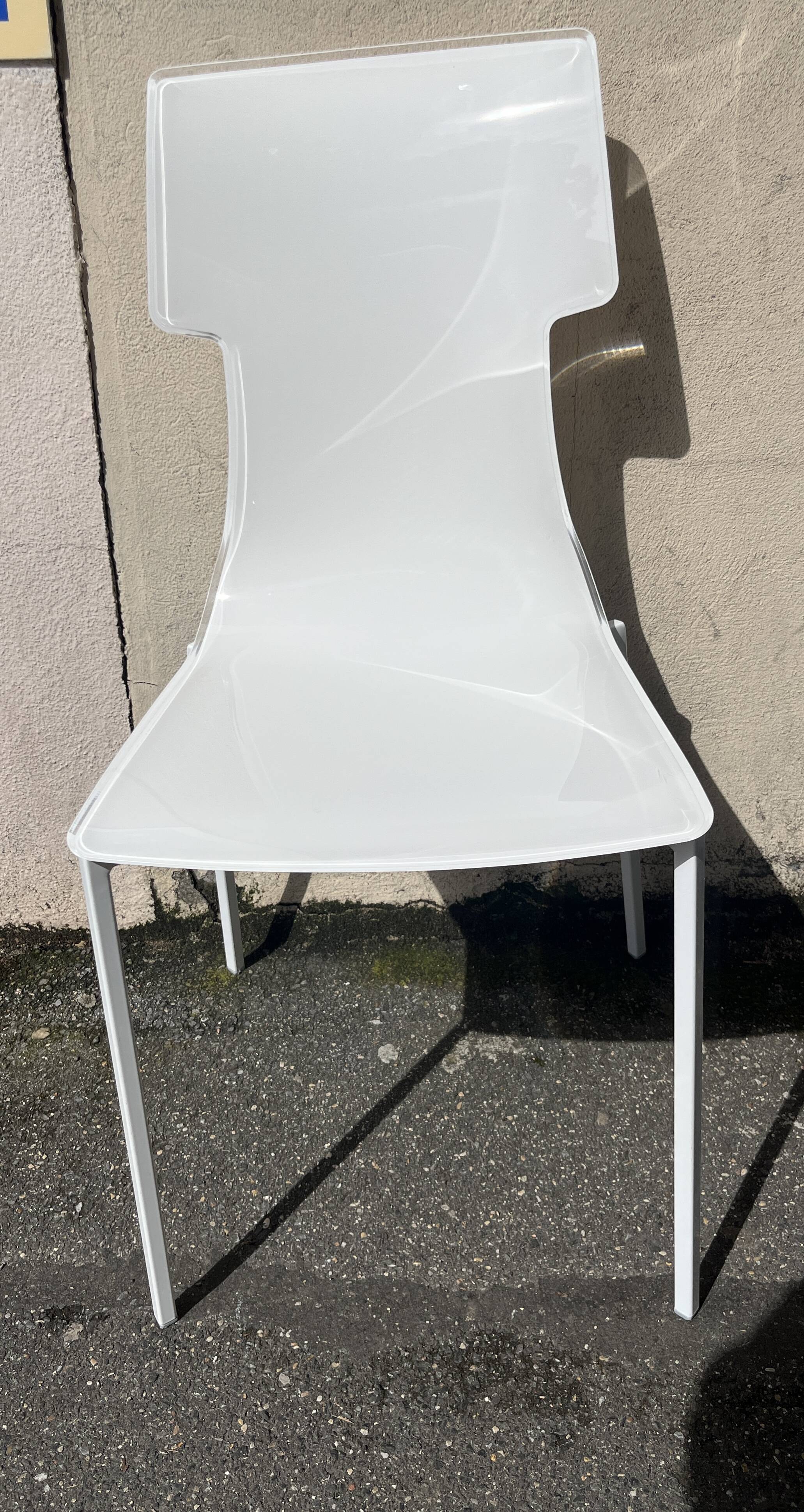 Guzzini white chair