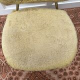 Chaise "moumoute" enfant années 60-70