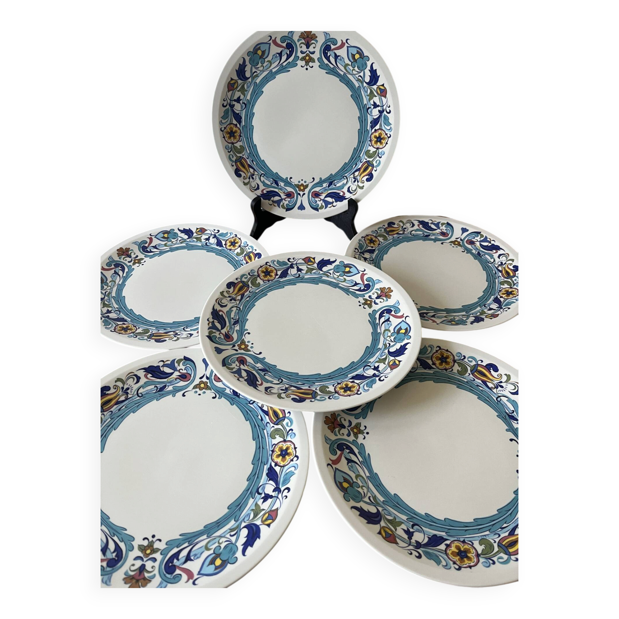 Service of 6 flat plates Izmir Villeroy and Boch