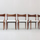 Set of vintage Danish dining chairs by Bernhard Pedersen, 1960s