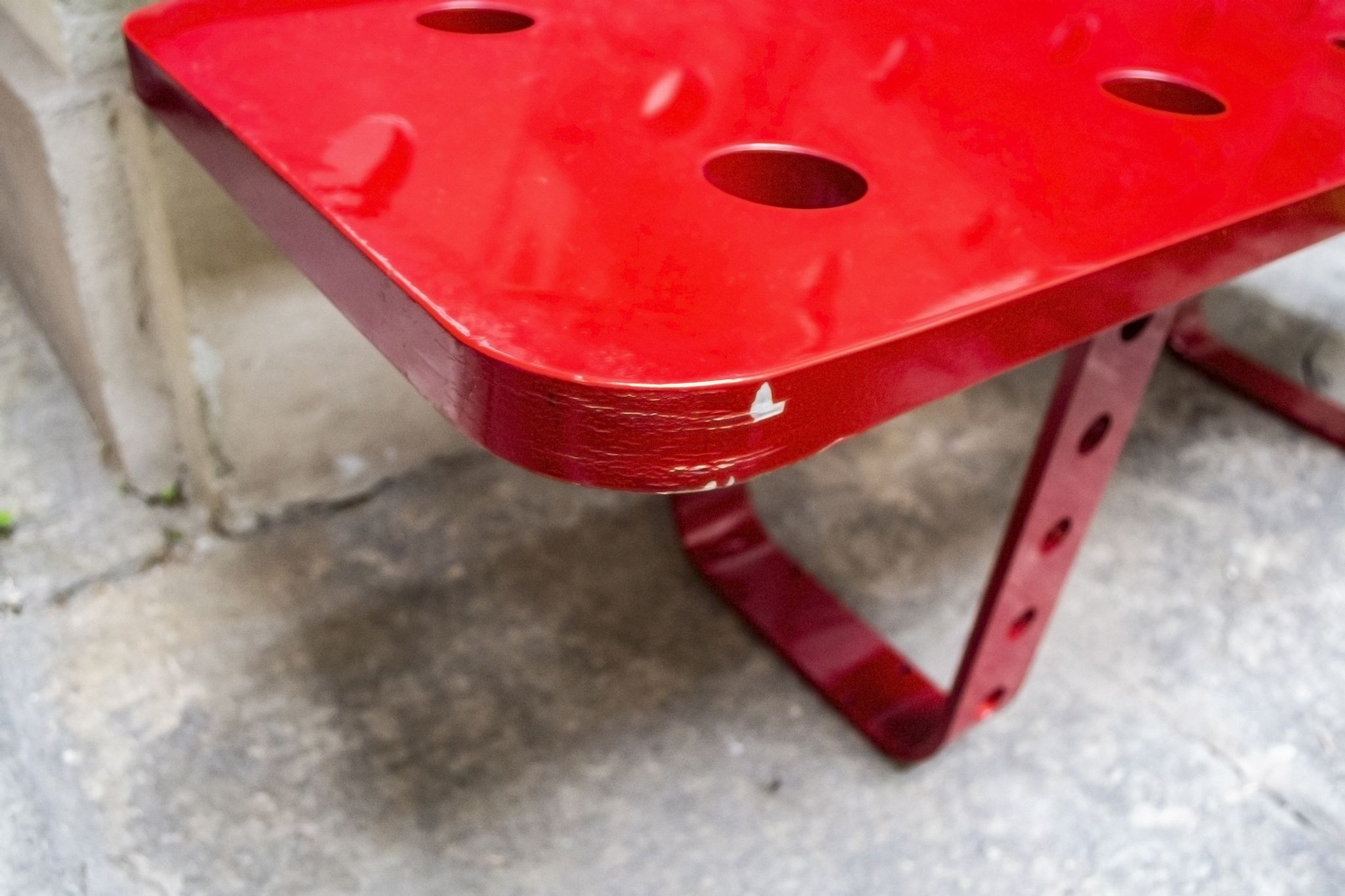 Banc Alfa Romeo peint Italie années 2000