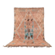 Terracotta Vintage Moroccan Rug 192 x 322 cm, Berber Handmade Wool Rug Boho