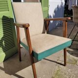 Vintage skai armchair