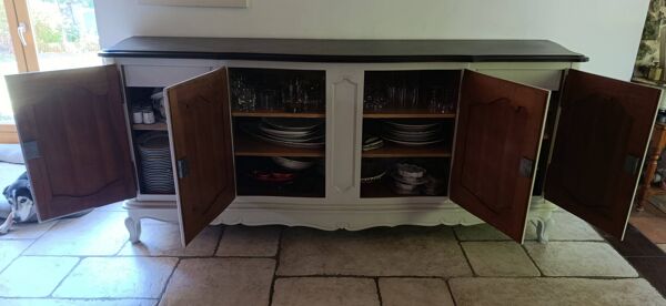 Buffet bas style campagne chic