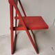 Chaise pliante vintage
