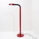 Space Age floor lamp with dark red shade - 1970s
