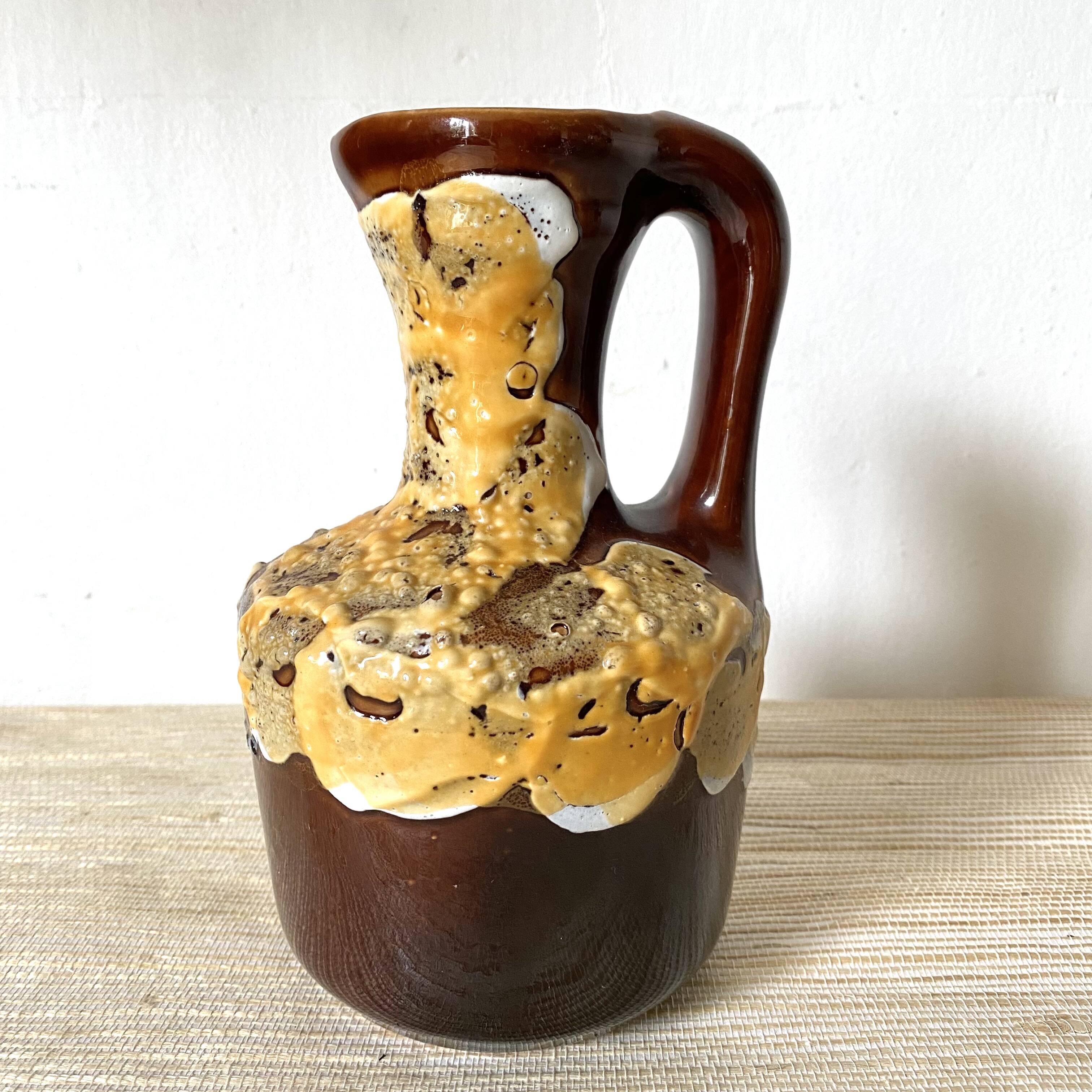 Fat Lava ceramic jug from the 60s and 70s