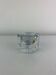 Juhava "ice cube" glass candlestick, vintage