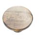 Side table, solid wood pedestal table, 1960s