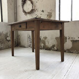 Pine and oak farm table