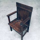 19th Century Primitive Folk Art Armchair