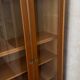 Scandinavian glass display cabinet