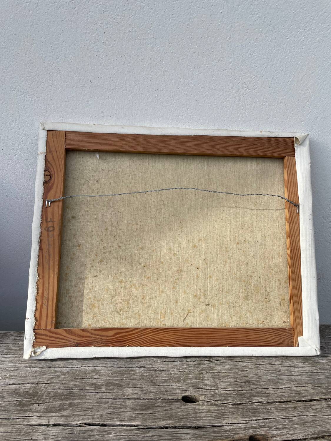 Still life oil on canvas with vegetables