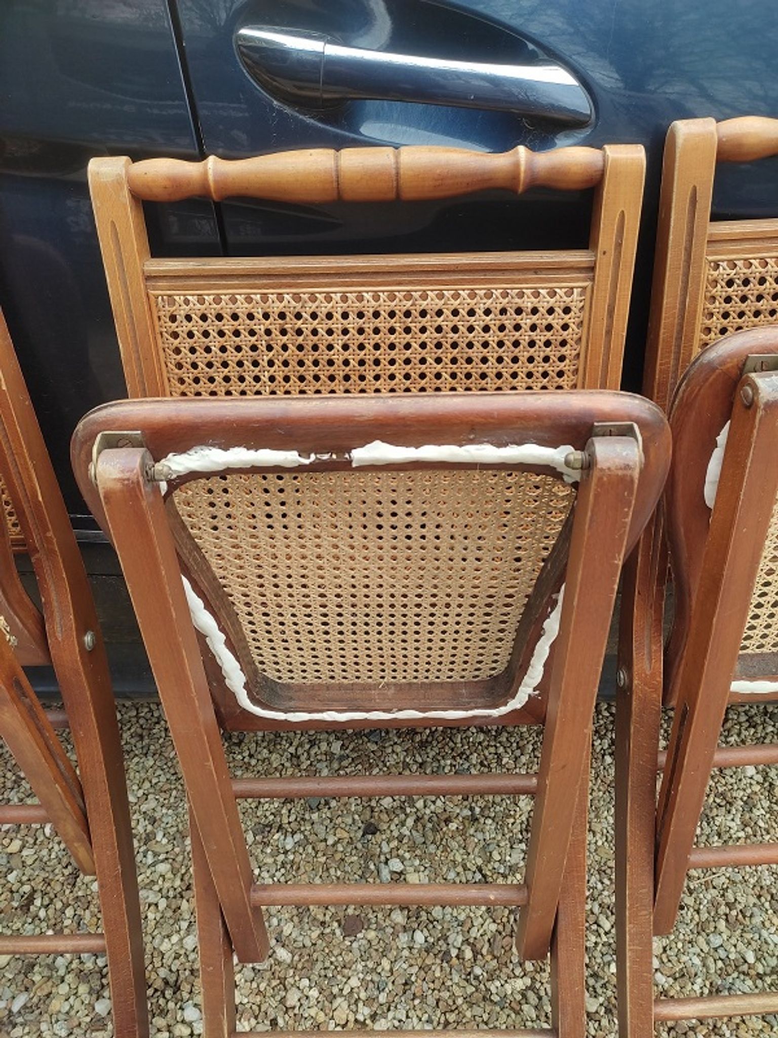 Folding chair wood