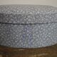 Blue cloth box