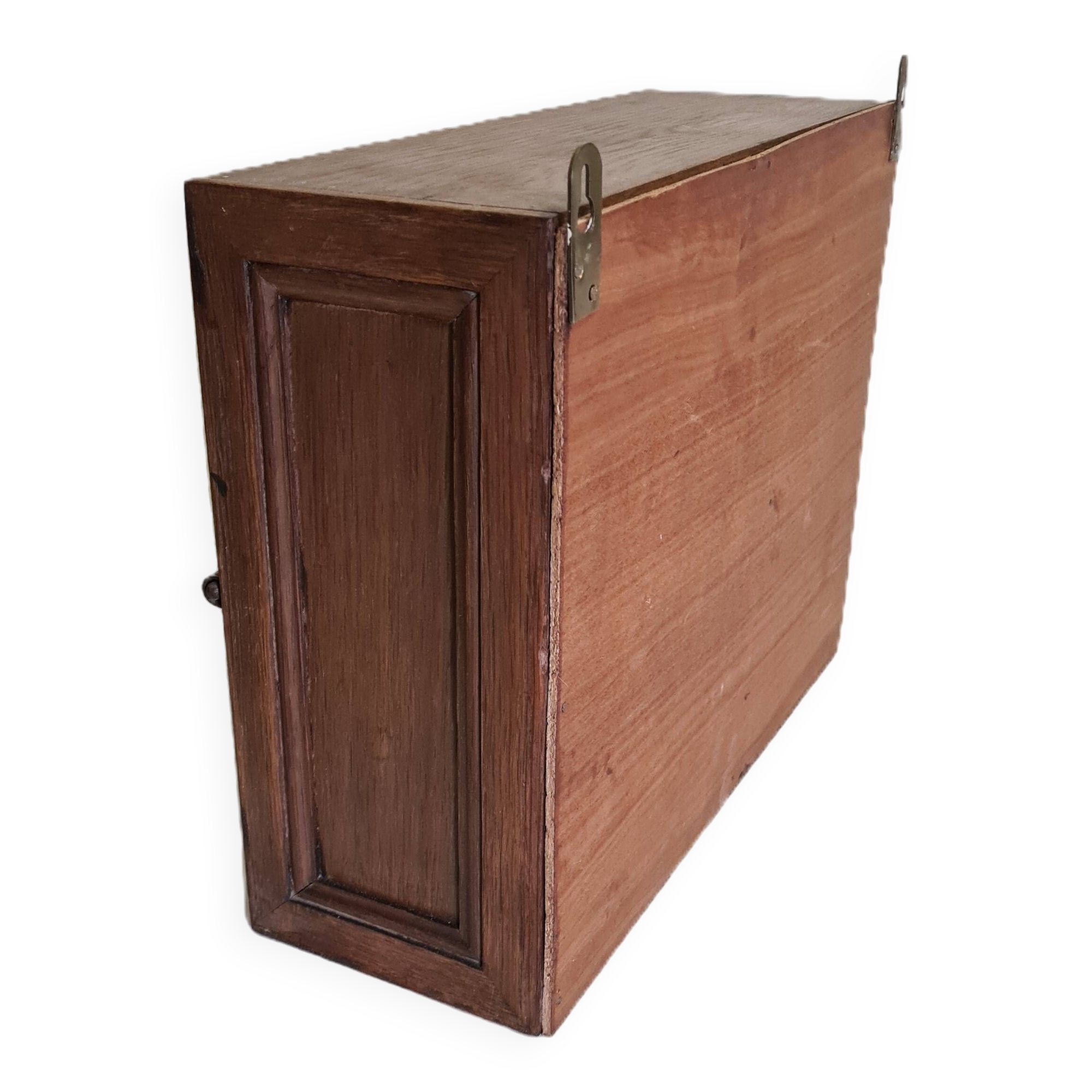 French Oak Display Cabinet, 1st Half 20th Century
