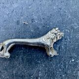 4 silver lion knife holders