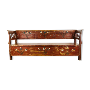 banc de vanne en bois