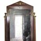 full-length mirror in mahogany Empire style