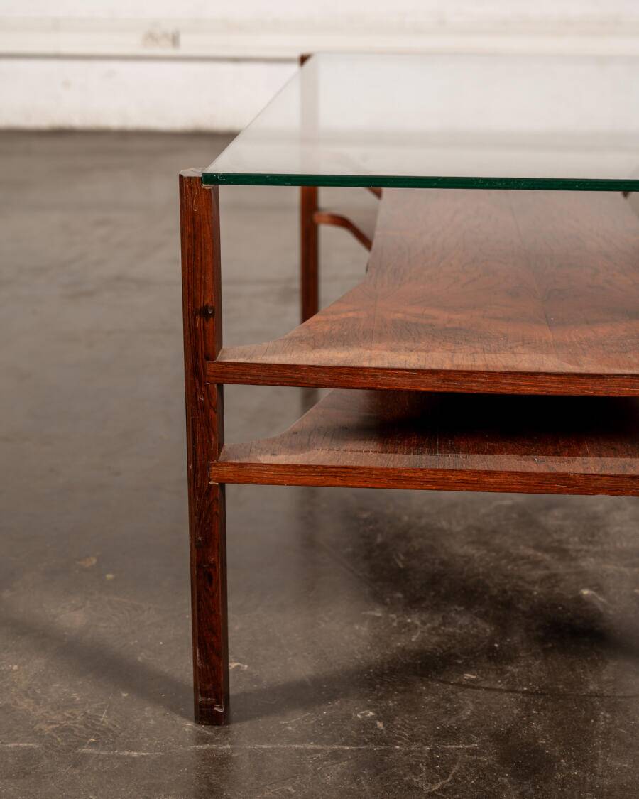 Rosewood coffee table