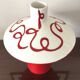 Vase céramique design italien 1970