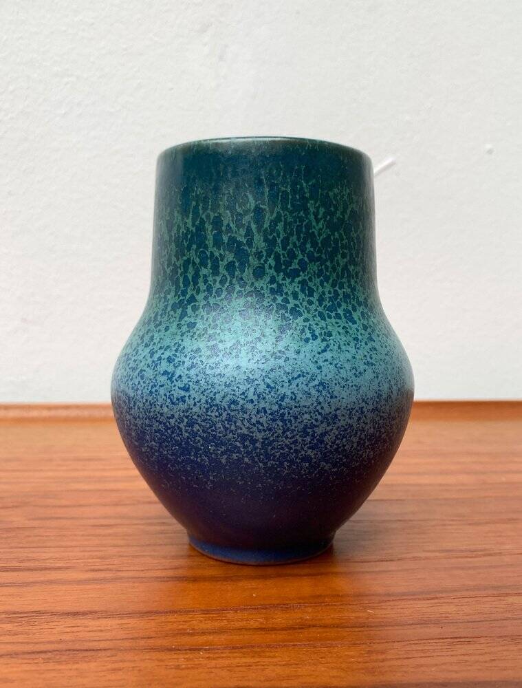 Mid-Century German Minimalist Ceramic Vase from Karlsruher Majolika, 1960s