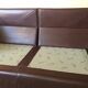 2-seater leather leolux sofa