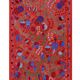 Hand-knotted rug, vintage Turkish rug 103x187 cm