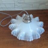 Suspension en opaline verre opalescent
