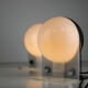 Lampe de table Sirio gris et blanc de Guzzini