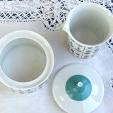 Vintage Rosenthal Design Baumann Pucci Porcelain Sugar Bowl and Pot - 1960