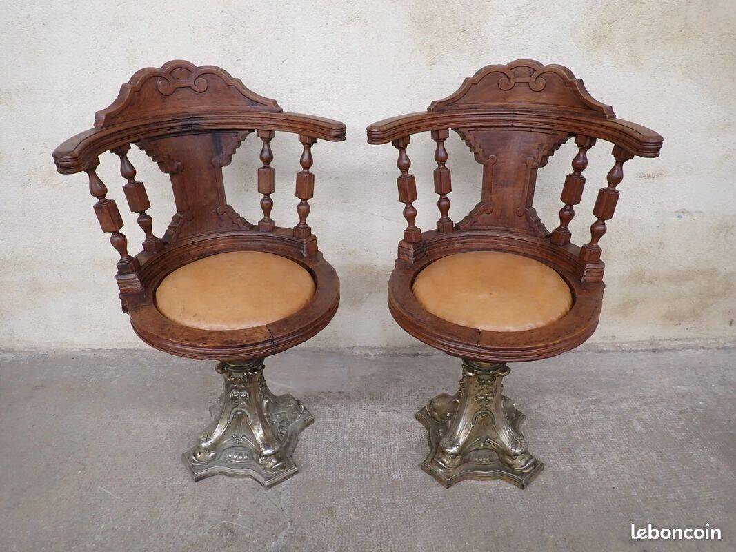 Pair of Captain's Armchairs