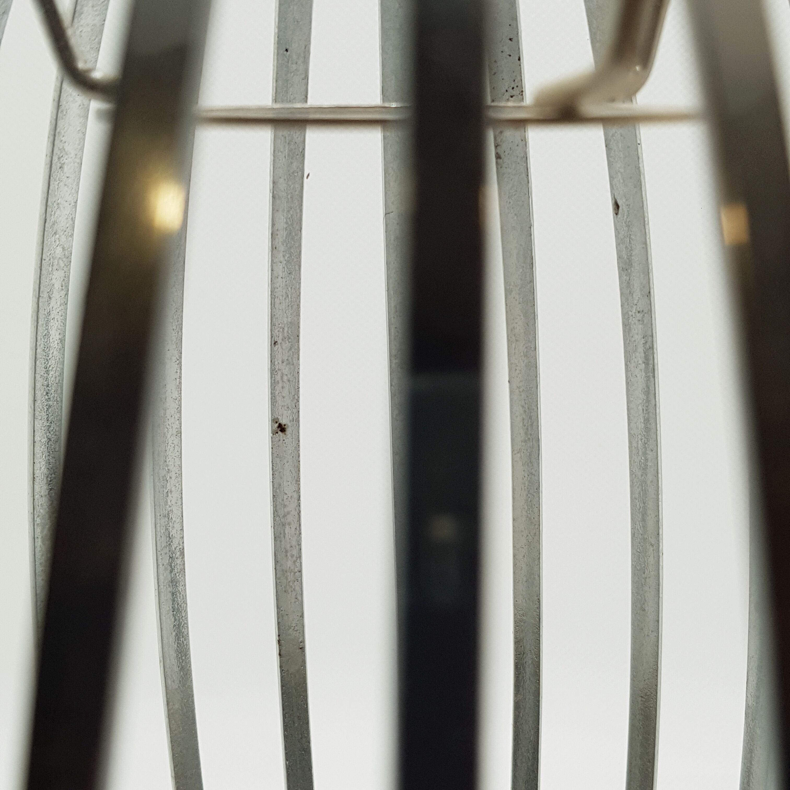 Abat-jour ovale chromé