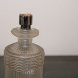 Mustard and salt shaker in glass and bakelite