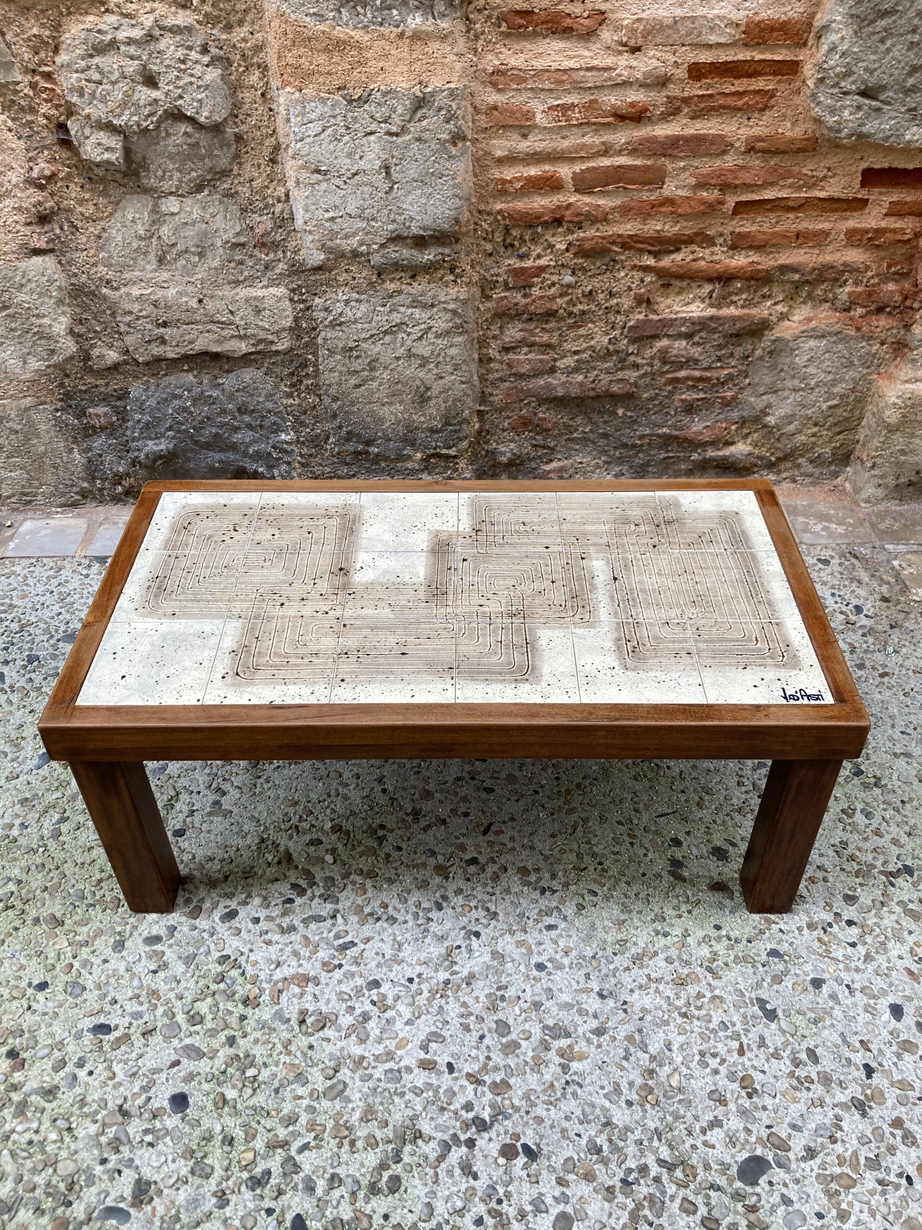 Table basse Vallauris Jean D'asti