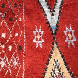 Ancient Berber carpet 125x225cm
