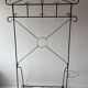 Wrought iron coat rack