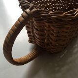 Rattan bottle basket