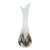 Glass vase, Danish design, 1970s, production: Denmark