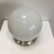 Opaline ball wall light