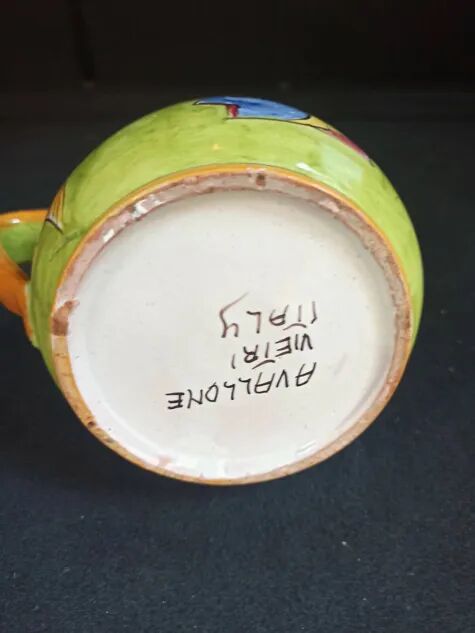 Vietri Avallone Ceramic Jug, 1950s