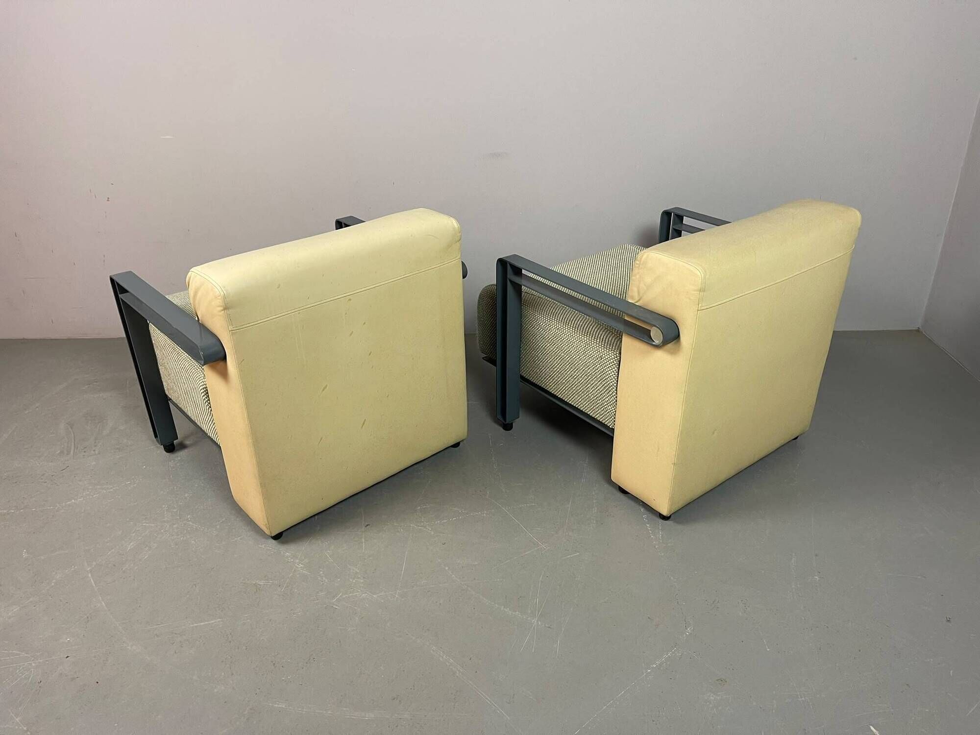 Pair of Artifort Model 952 “Transformation” Lounge Chairs by Hans de Wit.