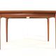 Table à manger danoise rectangulaire extensible 'Lendum'