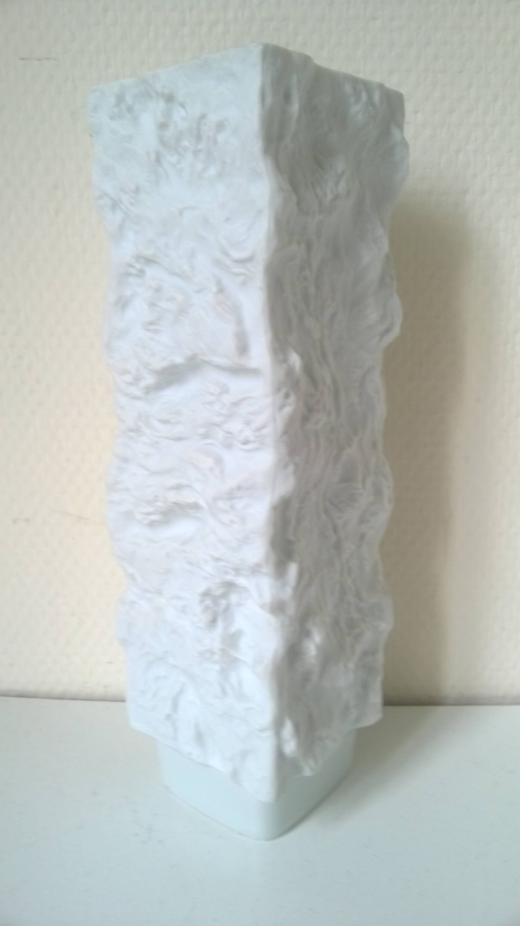 Scherzer Germany porcelain biscuit vase