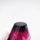 Murano Crystal Sommerso Fuchsia Turquoise Gondola Cup 19cm
