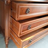 Chest of drawers 3 drawers Louis XVI style