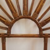Rattan headboard