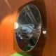 Vintage smoked glass mirror from around 1970.
