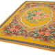 Handmade vintage moldov yellow kilim 197 cm x 291 cm - 23440
